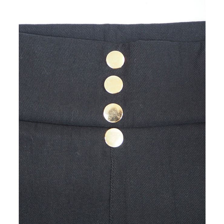 ストレッチスキニーボタン4極細レギンス細見えパンツ | BACKYARD FAMILY | 詳細画像6 