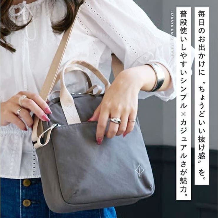 LIZDAYS 2way shoulder bag | BACKYARD FAMILY | 詳細画像3 