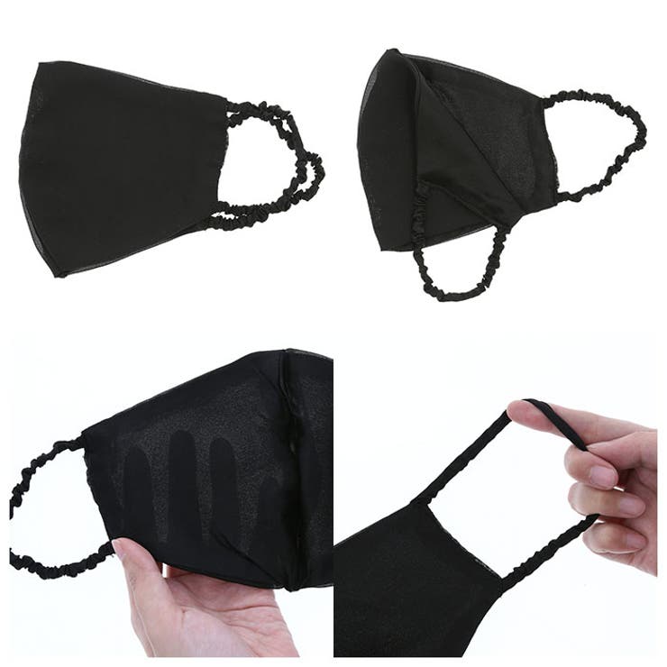 シルク100% 立体フィット 洗えるマスク | BACKYARD FAMILY | 詳細画像3 