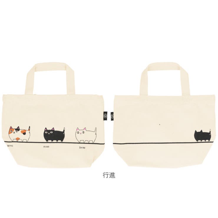 猫三兄弟 ミニトートバッグ[品番：BCYW0008383]｜BACKYARD FAMILY