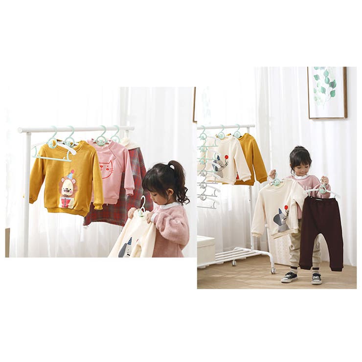 ベビー用ハンガー 5本セット 伸縮調整 xjjhanger | BACKYARD FAMILY | 詳細画像9 