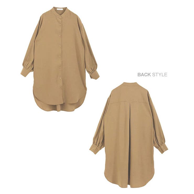 シャツワンピ ロングシャツ | BACKYARD FAMILY | 詳細画像17 