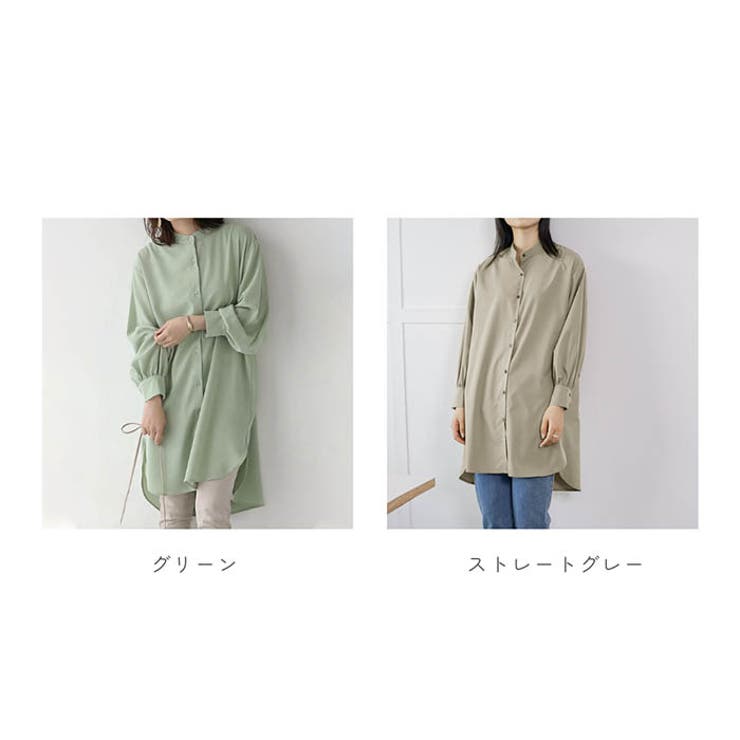 シャツワンピ ロングシャツ | BACKYARD FAMILY | 詳細画像20 