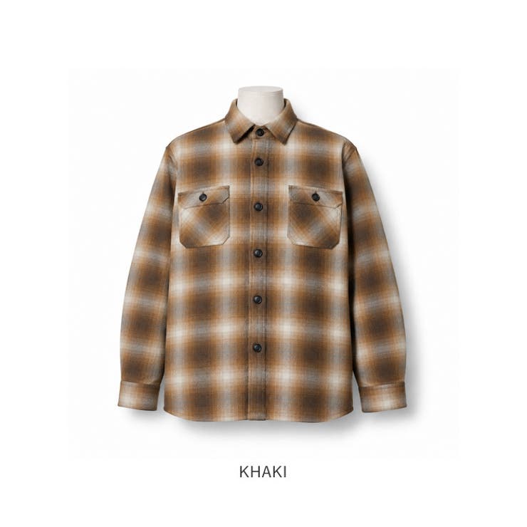 HOUSTON OMBRE CHECK VIYELLA SHIRT | BACKYARD FAMILY | 詳細画像14 