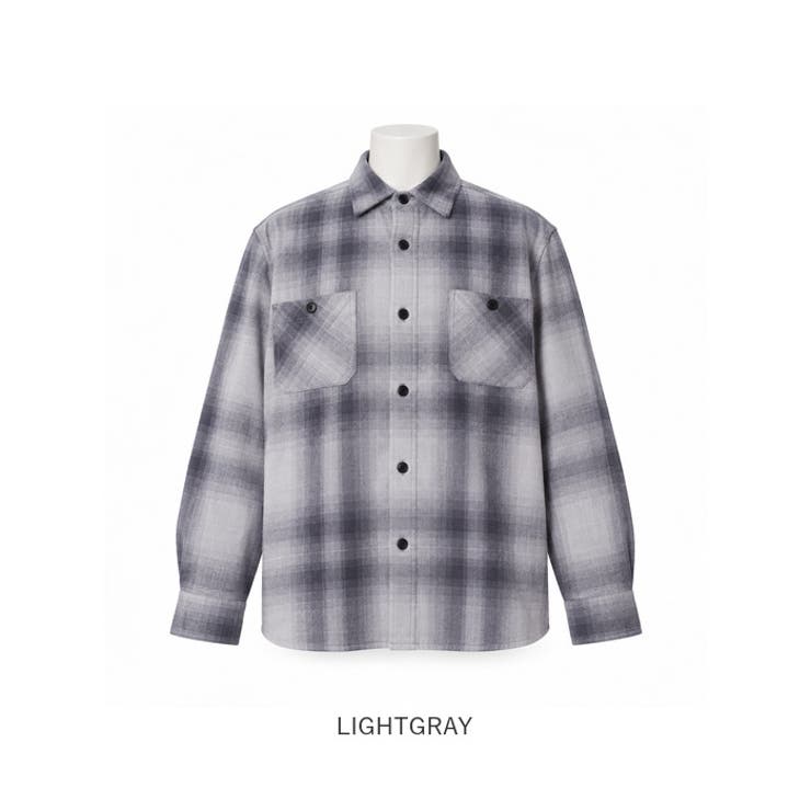 HOUSTON OMBRE CHECK VIYELLA SHIRT | BACKYARD FAMILY | 詳細画像10 
