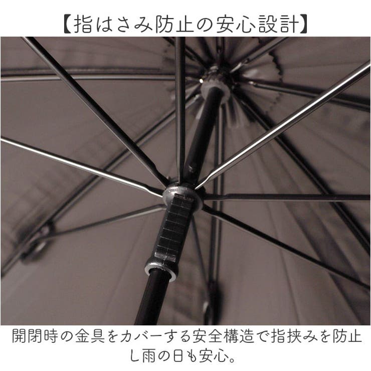 晴雨兼用長傘50cm ブラックコーティング | BACKYARD FAMILY | 詳細画像6 