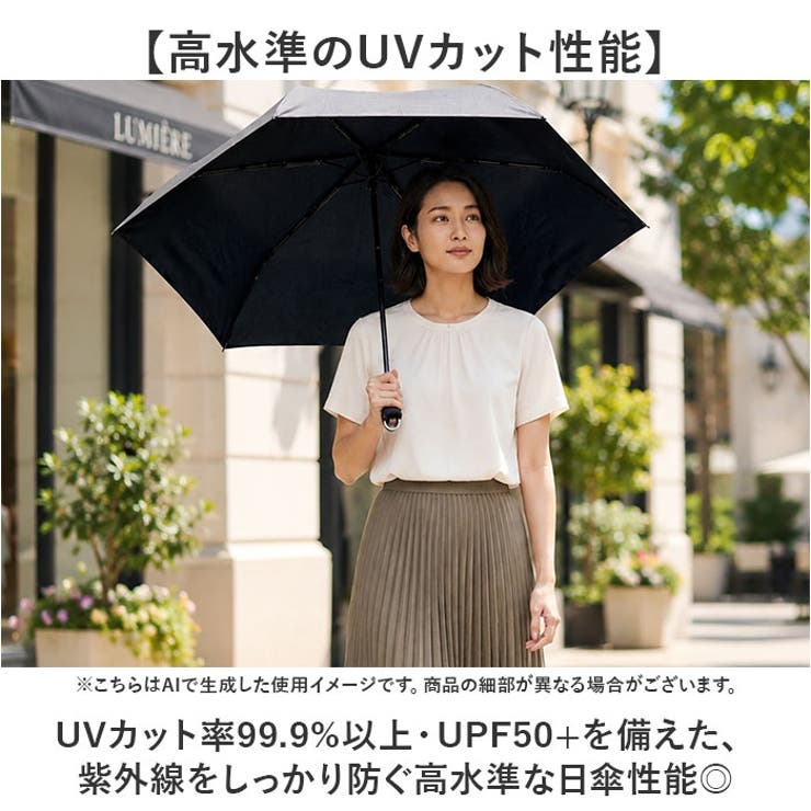 晴雨兼用折りたたみ傘60cm カラビナ手元 | BACKYARD FAMILY | 詳細画像3 