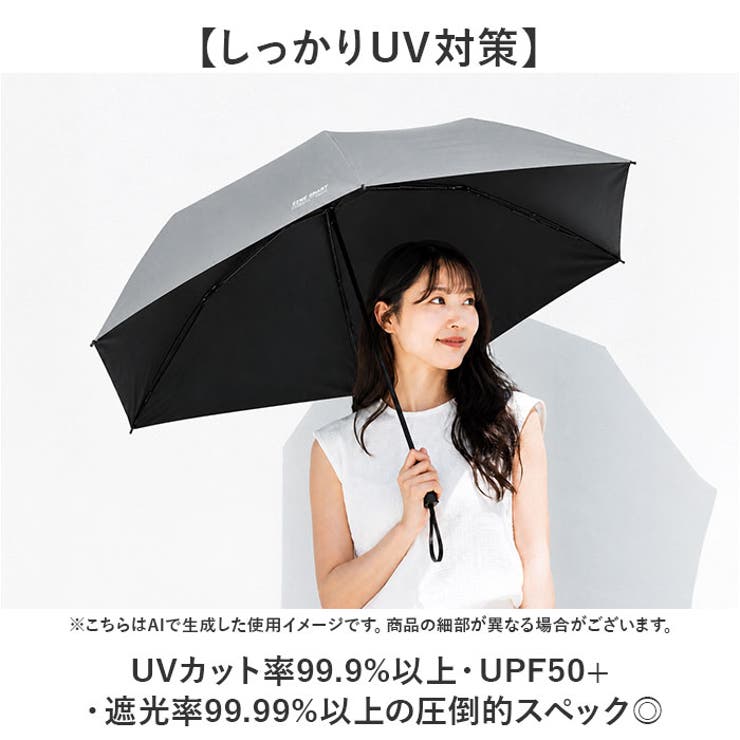晴雨兼用折りたたみ傘65cm カラビナ付き | BACKYARD FAMILY | 詳細画像3 