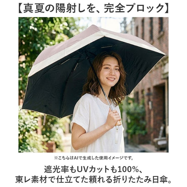 東レ サマーシールド バイカラー折りたたみ傘 54cm | BACKYARD FAMILY | 詳細画像2 
