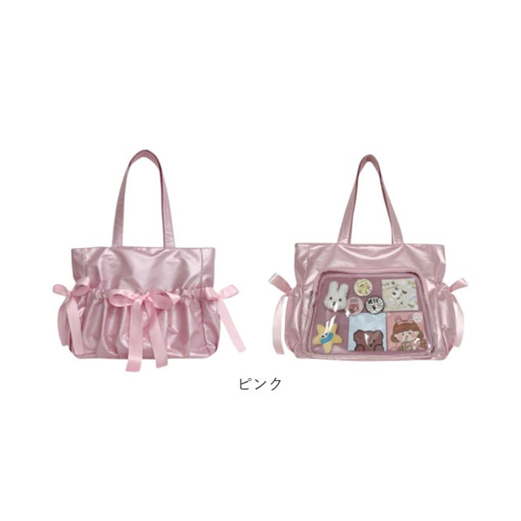 痛バッグ 大人可愛い リボントートバッグ | BACKYARD FAMILY | 詳細画像17 