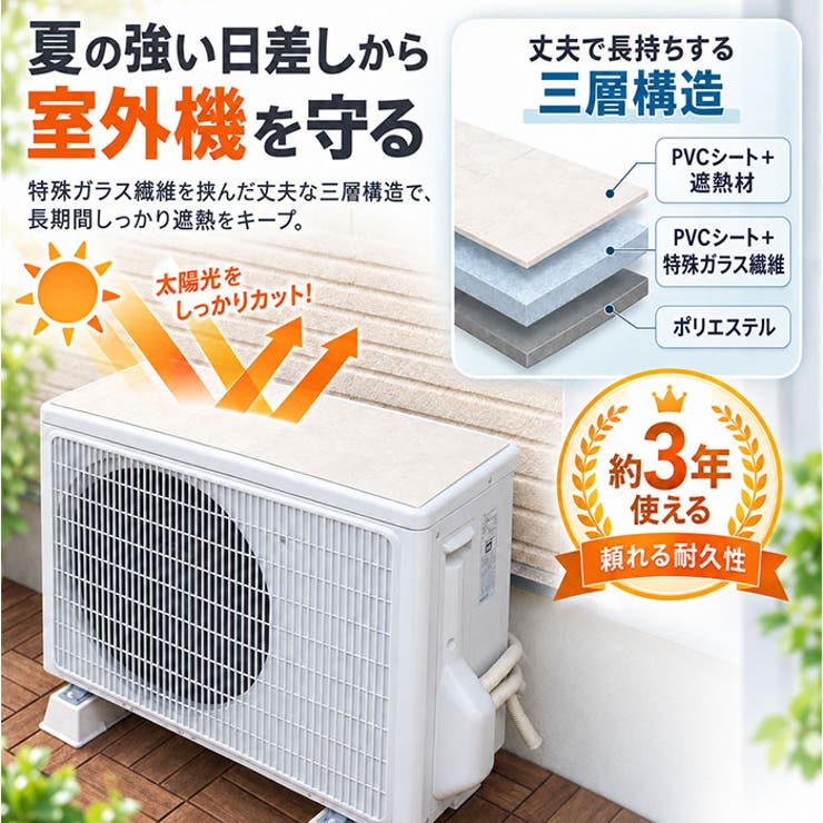 室外機シート | BACKYARD FAMILY | 詳細画像4 