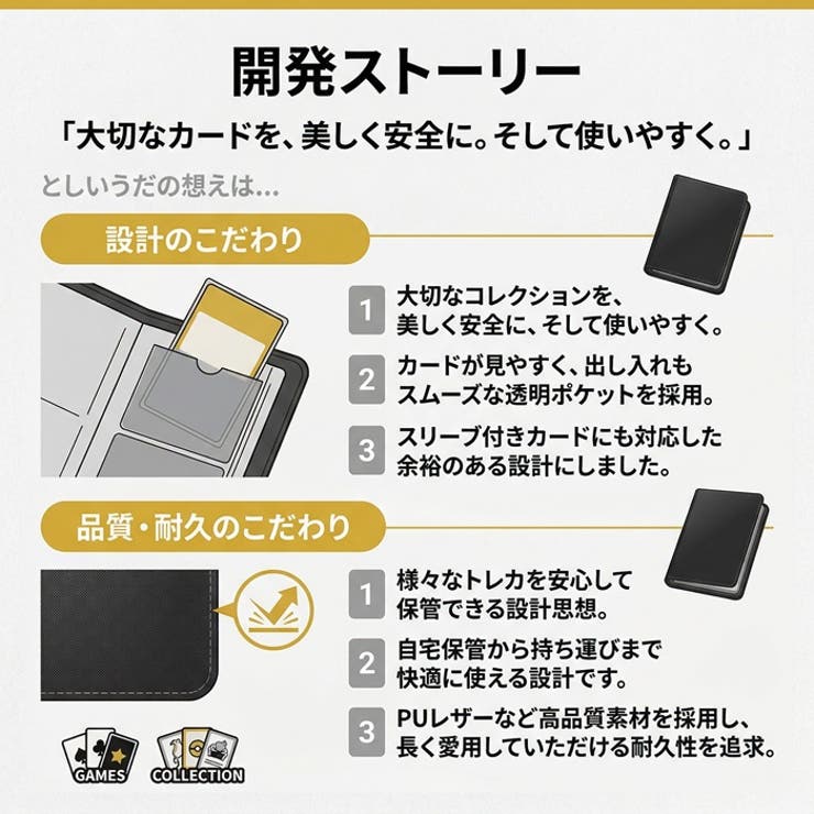 カードファイル カードバインダー 900枚収納 大容量 | BACKYARD FAMILY | 詳細画像10 