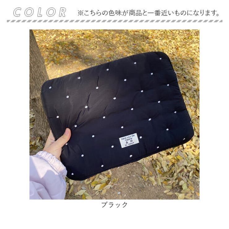 パソコンケース ノートPC キルティング | BACKYARD FAMILY | 詳細画像14 