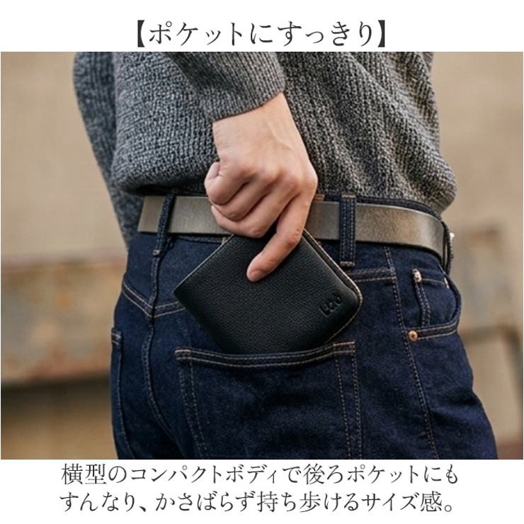 Lee レザー 横型二つ折り財布 | BACKYARD FAMILY | 詳細画像5 