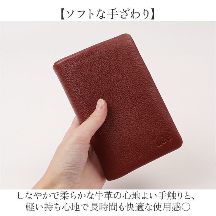 Lee レザー 縦型二つ折り財布 | BACKYARD FAMILY | 詳細画像6 