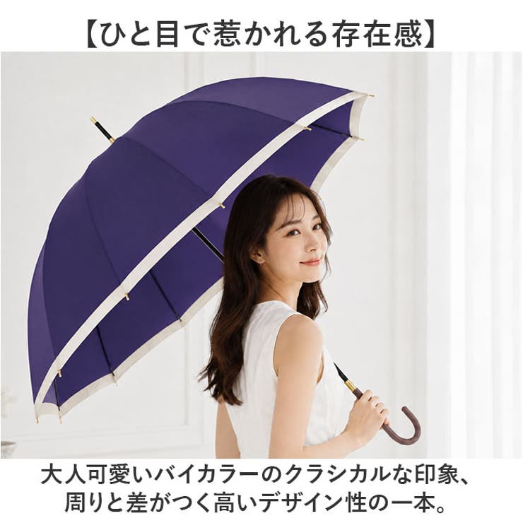 NaturalBasic 16本骨 バイカラー 55cm 手開き | BACKYARD FAMILY | 詳細画像4 