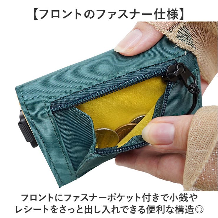 FOLD フォールド コンパクト三つ折り財布 | BACKYARD FAMILY | 詳細画像3 