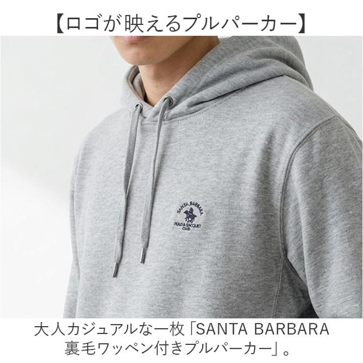 SANTA BARBARA 裏毛ワッペン付きプルパーカー | BACKYARD FAMILY | 詳細画像2 