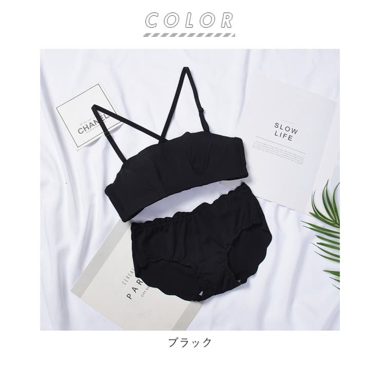 チューブトップ ブラジャー ショーツ セット bra352 | BACKYARD FAMILY | 詳細画像10 