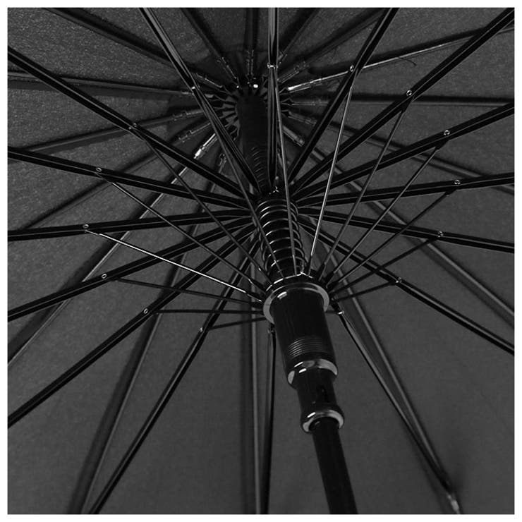 グラスファイバー 16本骨 ジャンプ傘 60cm[品番：BCYW0009003