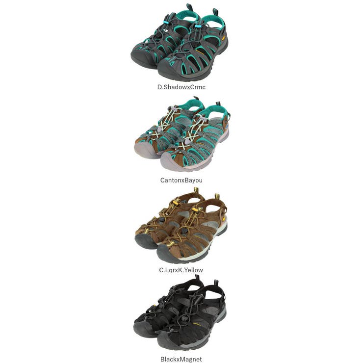 KEEN キーン レディース WHISPER サンダル KEEN サンダル WHISPER / ウィスパー レディース : ZOZOTOWN