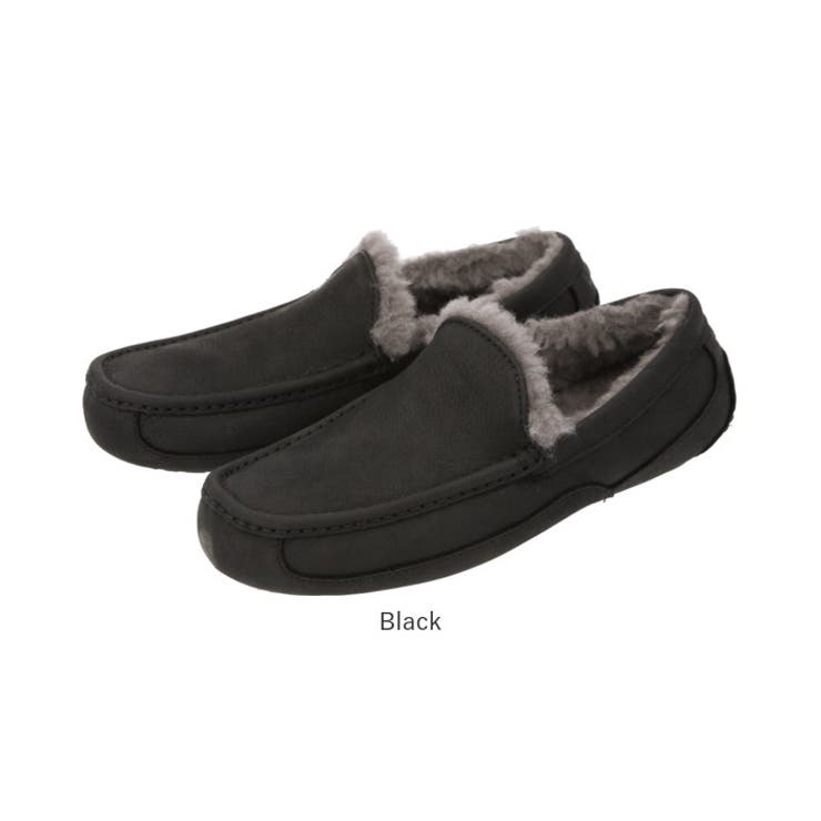 アグ UGG オーストラリア アスコット ブラックデニム US9 こわ 27cm