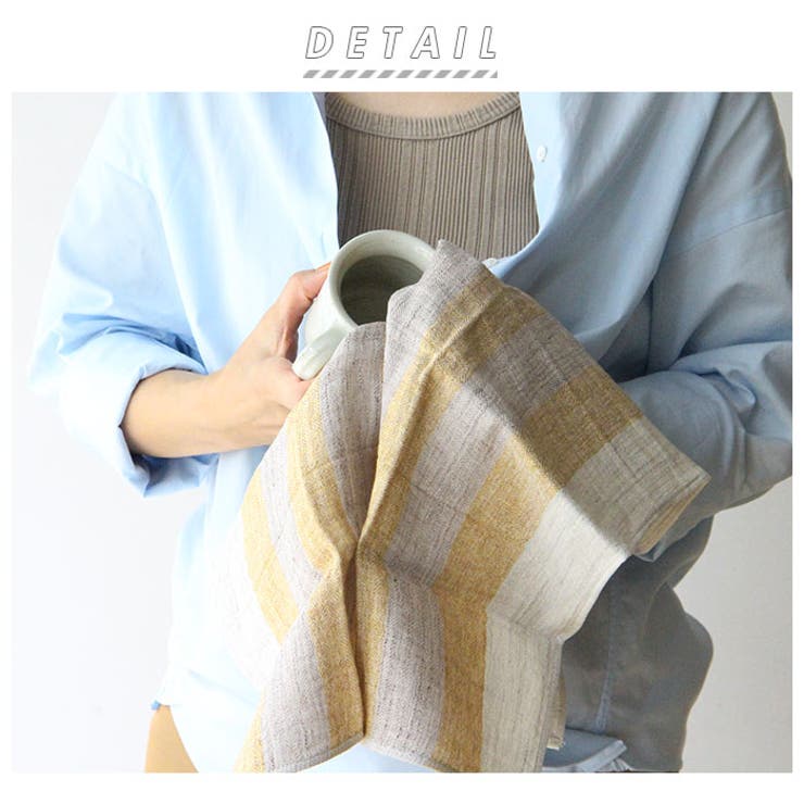 Linen50 コットン＆リネン キッチンクロス | BACKYARD FAMILY | 詳細画像2 