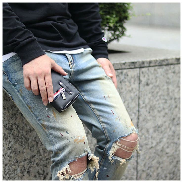 DAYLIGHT デイライト トリコロールファスナー 二つ折り財布 | BACKYARD FAMILY | 詳細画像3 