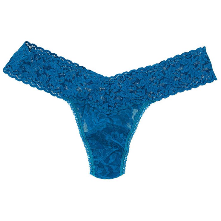HANKYPANKY ハンキーパンキー レースブラジャー BLUE HANKY PANKY シグニチャー レース パッド ブラジャー (ネイビー)