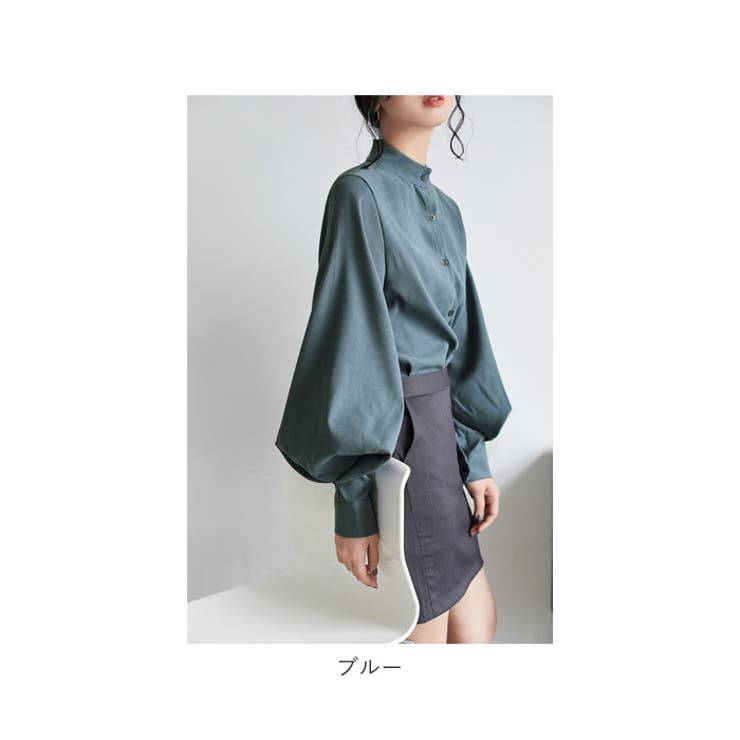 バルーンスリーブブラウス b31902[品番：BCYW0011364]｜BACKYARD