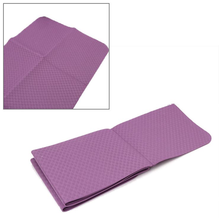 ヨガマット 折りたたみ 4mm yogamat18361[品番：BCYW0011404