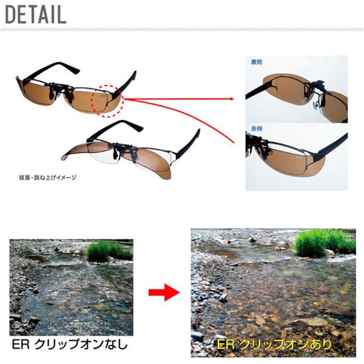 クリップサングラス エロイコ EROICO | BACKYARD FAMILY | 詳細画像2 