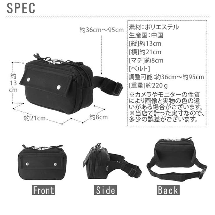 ウエストポーチ CLEAT ウエストバッグ[品番：BCYW0002225