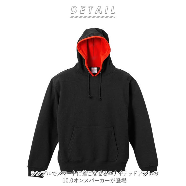UnitedAthle ユナイテッドアスレ 10.0オンス パーカー | BACKYARD FAMILY | 詳細画像2 