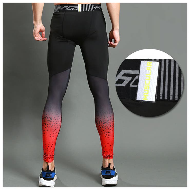 スポーツタイツ ランニングウェア メンズ n201 | BACKYARD FAMILY | 詳細画像9 