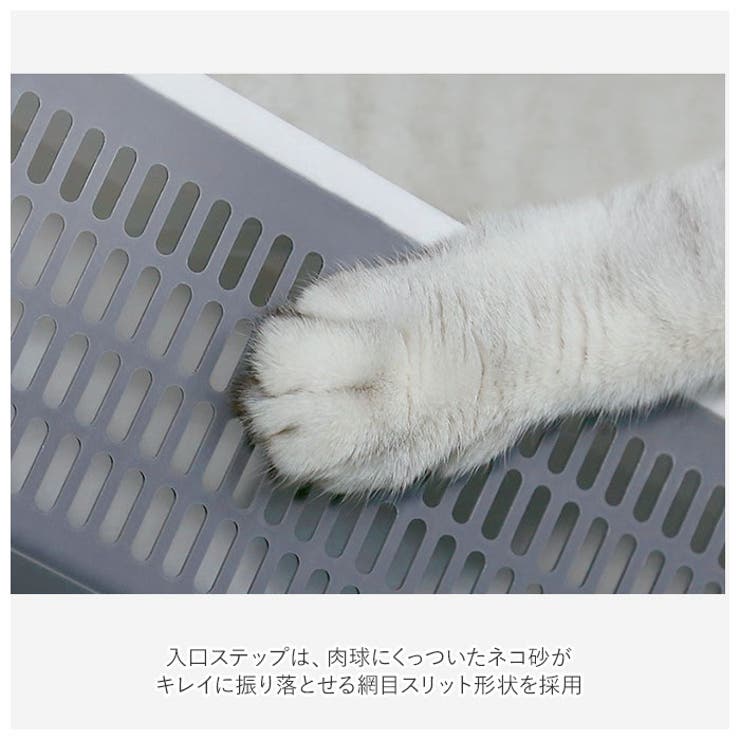 猫トイレ Lサイズ 飛び散らない yc1607[品番：BCYW0012310