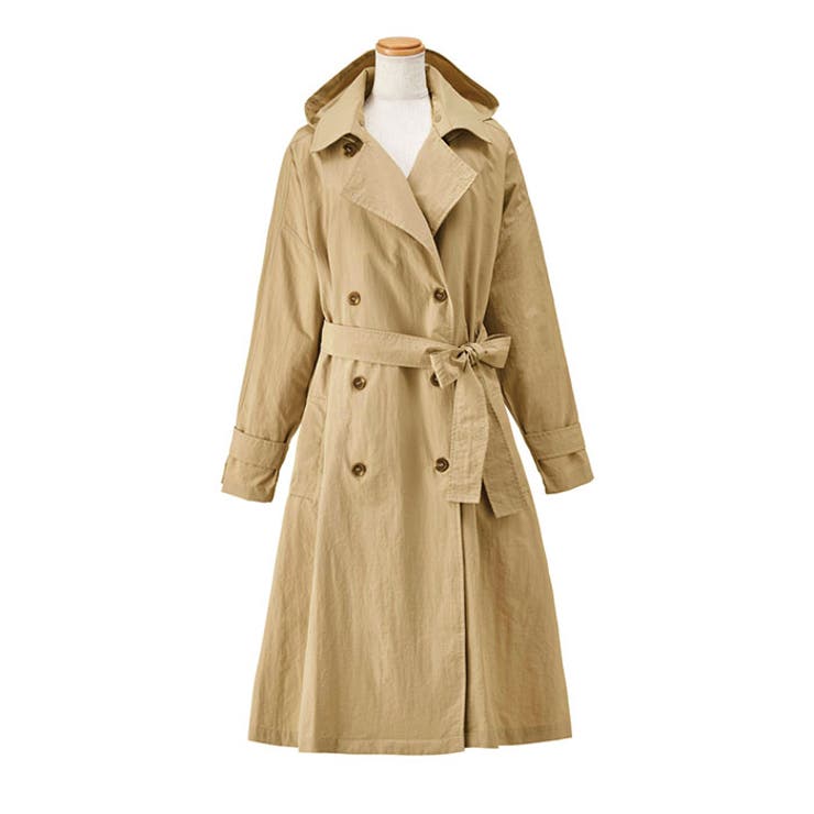 because ビコーズ オーバートレンチコート | BACKYARD FAMILY | 詳細画像6 