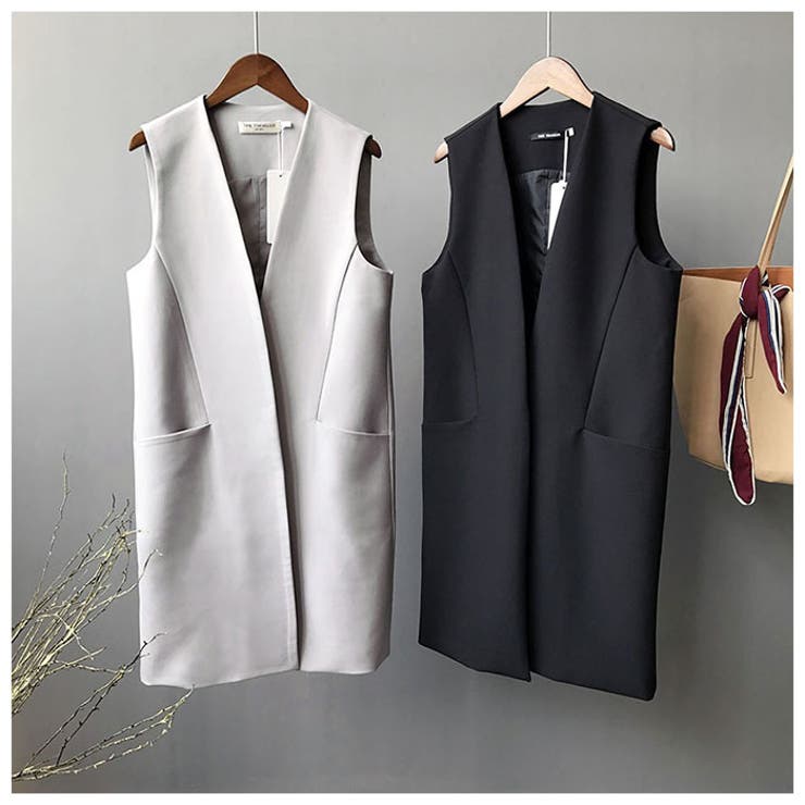 ロングベスト レディース pk635 | BACKYARD FAMILY | 詳細画像11 