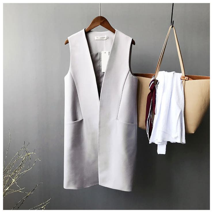 ロングベスト レディース pk635 | BACKYARD FAMILY | 詳細画像10 