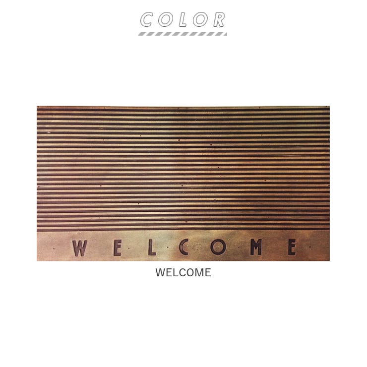 WELCOME マット L | BACKYARD FAMILY | 詳細画像12 