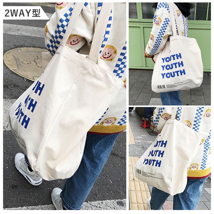キャンバストートバッグ YOUTH yyeyu1812[品番：BCYW0013031