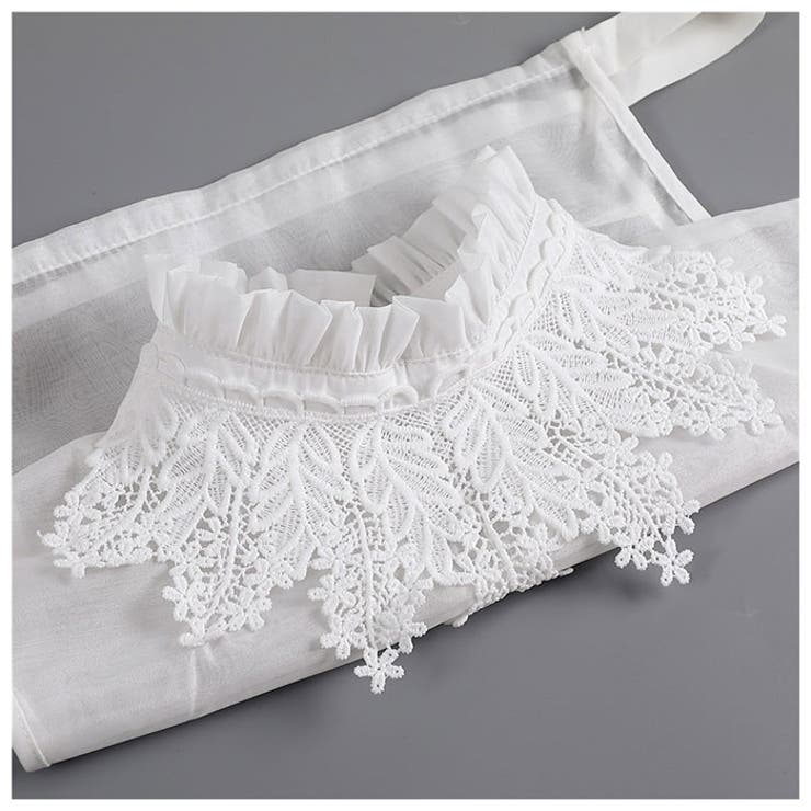 付け襟 レース フリルスタンドカラー kcollar02 | BACKYARD FAMILY | 詳細画像12 