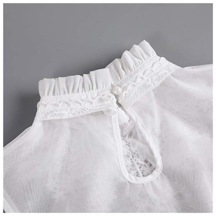 付け襟 レース フリルスタンドカラー kcollar02 | BACKYARD FAMILY | 詳細画像13 