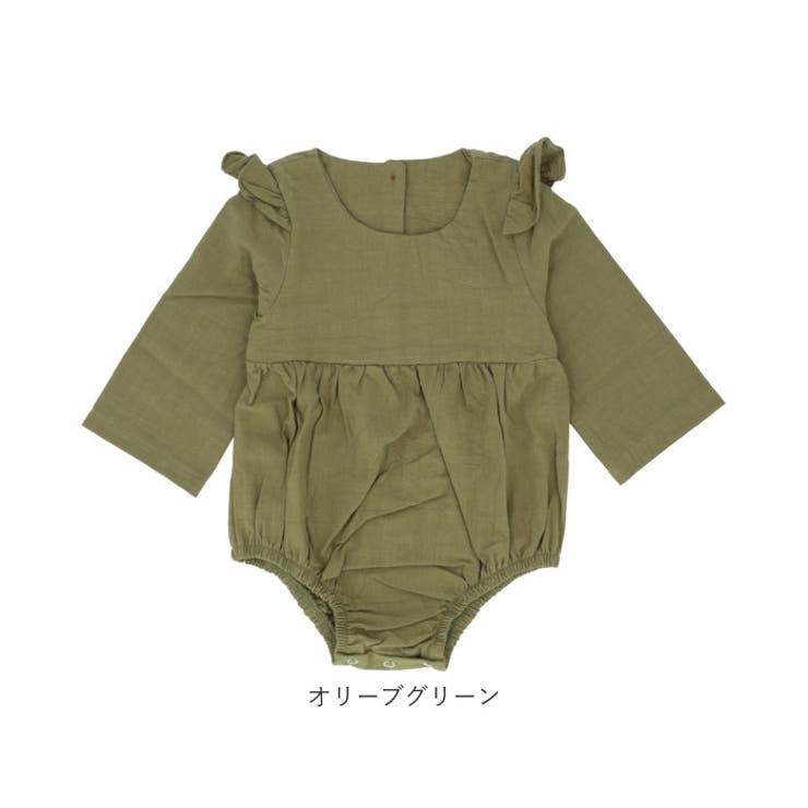 ベビーロンパース 肩フリル krompers03 | BACKYARD FAMILY | 詳細画像16