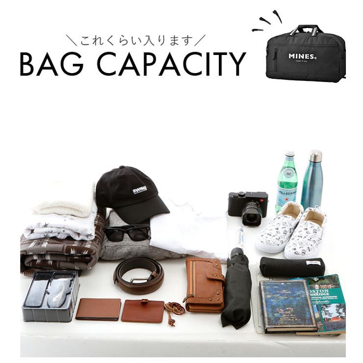 トラベルボストンバッグ 40L[品番：BCYW0014121]｜BACKYARD