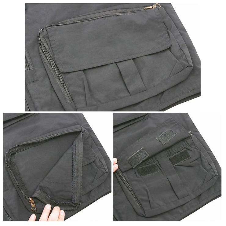 メンズ メッシュベスト pk7898 | BACKYARD FAMILY | 詳細画像10 