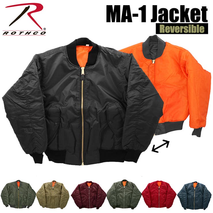 ROTHCO ロスコ MA1 FLIGHT JACKETS[品番：BCYW0004495]｜BACKYARD  FAMILY（バックヤードファミリー）のレディースファッション通販｜SHOPLIST（ショップリスト）