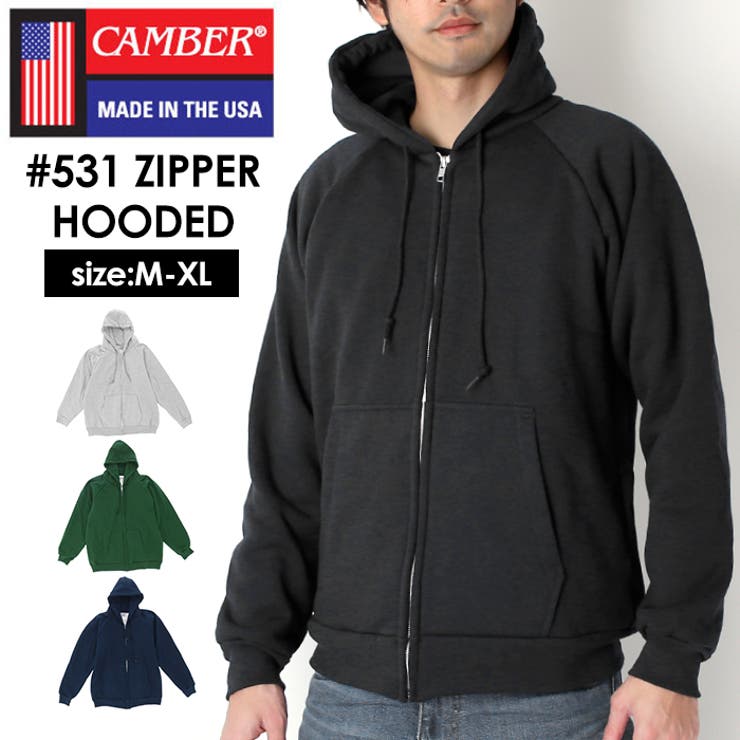 CAMBER キャンバー #531 ZIPPER HOODED | BACKYARD FAMILY | 詳細画像1 