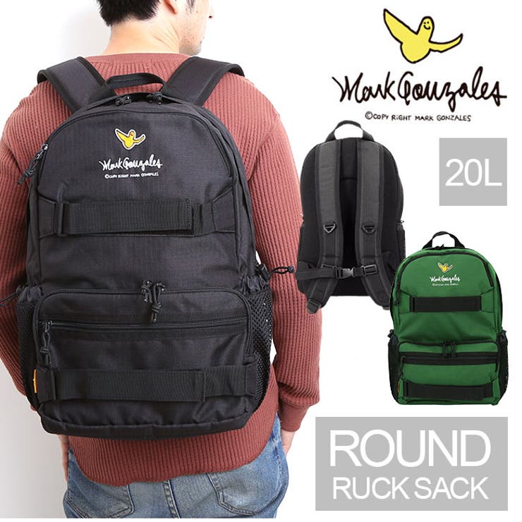 容量34L！】マークゴンザレス カブセリュック34リットル MG-R WH