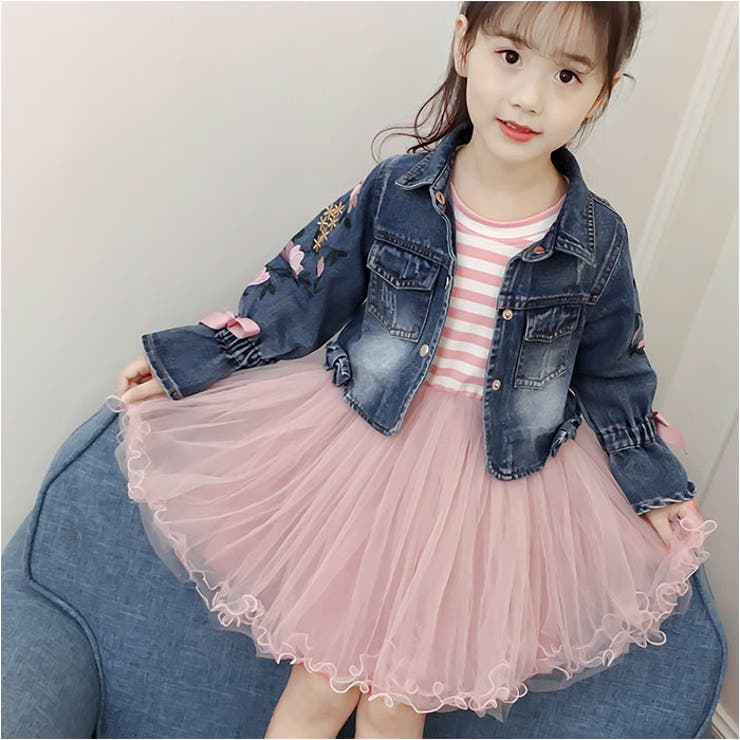 キッズ ジャケット スカート セット 春夏秋 tz200 | BACKYARD FAMILY | 詳細画像1 